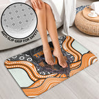 Wests Tigers Bathroom Set The Scream of Lightning Eyes - Indigenous Dot Ripping Effect