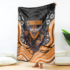 Wests Tigers Blanket The Scream of Lightning Eyes - Indigenous Dot Ripping Effect