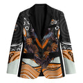 Wests Tigers Blazer The Scream of Lightning Eyes - Indigenous Dot Ripping Effect