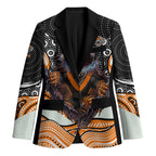 Wests Tigers Blazer The Scream of Lightning Eyes - Indigenous Dot Ripping Effect