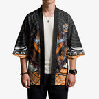 Wests Tigers Kimono The Scream of Lightning Eyes - Indigenous Dot Ripping Effect