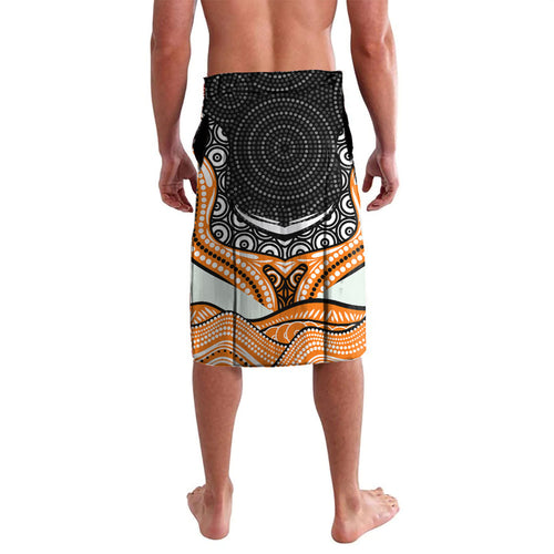 Wests Tigers Lavalava The Scream of Lightning Eyes - Indigenous Dot Ripping Effect
