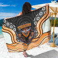Wests Tigers Sarong The Scream of Lightning Eyes - Indigenous Dot Ripping Effect