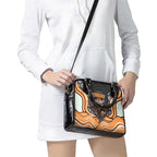 Wests Tigers Shoulder Handbag The Scream of Lightning Eyes - Indigenous Dot Ripping Effect