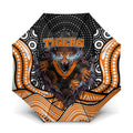 Wests Tigers Umbrella The Scream of Lightning Eyes - Indigenous Dot Ripping Effect