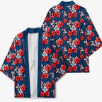 Sydney Roosters Kimono Tropical Hibiscus Floral Seamless Rugby Mascot