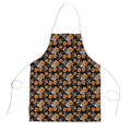 Wests Tigers Apron Tropical Hibiscus Floral Seamless Rugby Mascot