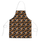 Wests Tigers Apron Tropical Hibiscus Floral Seamless Rugby Mascot