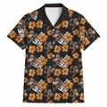 Wests Tigers Hawaiian Shirt Tropical Hibiscus Floral Seamless Rugby Mascot