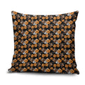 Wests Tigers Pillow Cover Tropical Hibiscus Floral Seamless Rugby Mascot