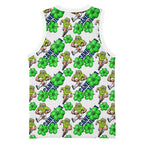 Canberra Raiders Basketball Jersey Tropical Hibiscus Floral Seamless Rugby Mascot