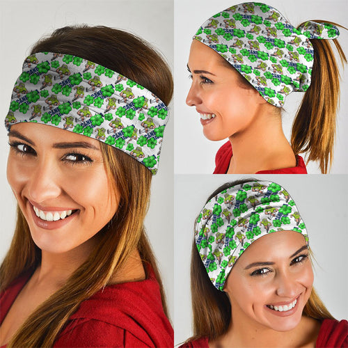 Canberra Raiders Neck Gaiter Tropical Hibiscus Floral Seamless Rugby Mascot