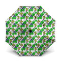 Canberra Raiders Umbrella Tropical Hibiscus Floral Seamless Rugby Mascot