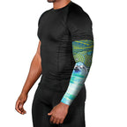 Australia Men National Water Polo Team Arm Sleeves Aboriginal Dot Art Style Patriotic Aquatic Sport