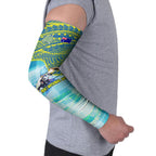 Australia Men National Water Polo Team Arm Sleeves Aboriginal Dot Art Style Patriotic Aquatic Sport