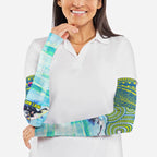 Australia Men National Water Polo Team Arm Sleeves Aboriginal Dot Art Style Patriotic Aquatic Sport