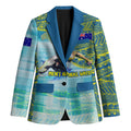 Australia Men National Water Polo Team Blazer Aboriginal Dot Art Style Patriotic Aquatic Sport