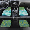 Australia Men National Water Polo Team Car Mats Aboriginal Dot Art Style Patriotic Aquatic Sport