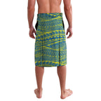 Australia Men National Water Polo Team Lavalava Aboriginal Dot Art Style Patriotic Aquatic Sport