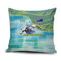 Australia Men National Water Polo Team Pillow Cover Aboriginal Dot Art Style Patriotic Aquatic Sport