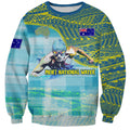 Australia Men National Water Polo Team Sweatshirt Aboriginal Dot Art Style Patriotic Aquatic Sport