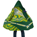 Personalised Australia Swimming Athlete Cloak Aboriginal Pattern Freestyle Swimmer Patriotic