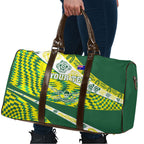 Personalised Australia Swimming Athlete Travel Bag Aboriginal Pattern Freestyle Swimmer Patriotic