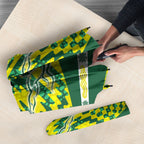 Personalised Australia Swimming Athlete Umbrella Aboriginal Pattern Freestyle Swimmer Patriotic