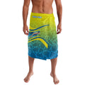 Personalized Australia Water Polo Swimmer Lavalava Dynamic Swimmer With Wave Pattern And National Colors