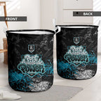 Port Adelaide Power Laundry Basket Urban Graffiti Street Art - Bold Abstract Spray Paint