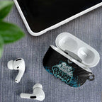 Port Adelaide Power AirPods Case Urban Graffiti Street Art - Bold Abstract Spray Paint