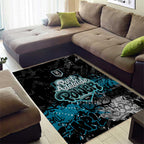 Port Adelaide Power Area Rug Urban Graffiti Street Art - Bold Abstract Spray Paint