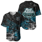 Port Adelaide Power Baseball Jersey Urban Graffiti Street Art - Bold Abstract Spray Paint