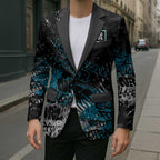 Port Adelaide Power Blazer Urban Graffiti Street Art - Bold Abstract Spray Paint