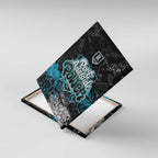 Port Adelaide Power Canvas Wall Art Urban Graffiti Street Art - Bold Abstract Spray Paint