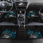 Port Adelaide Power Car Mats Urban Graffiti Street Art - Bold Abstract Spray Paint