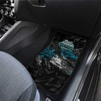 Port Adelaide Power Car Mats Urban Graffiti Street Art - Bold Abstract Spray Paint