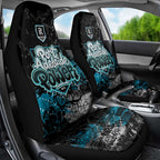 Port Adelaide Power Car Seat Cover Urban Graffiti Street Art - Bold Abstract Spray Paint