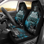 Port Adelaide Power Car Seat Cover Urban Graffiti Street Art - Bold Abstract Spray Paint