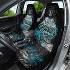 Port Adelaide Power Car Seat Cover Urban Graffiti Street Art - Bold Abstract Spray Paint