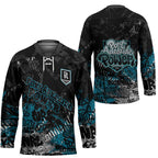 Port Adelaide Power Hockey Jersey Urban Graffiti Street Art - Bold Abstract Spray Paint