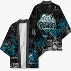 Port Adelaide Power Kimono Urban Graffiti Street Art - Bold Abstract Spray Paint