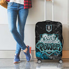 Port Adelaide Power Luggage Cover Urban Graffiti Street Art - Bold Abstract Spray Paint