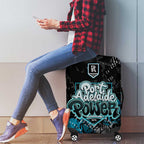 Port Adelaide Power Luggage Cover Urban Graffiti Street Art - Bold Abstract Spray Paint