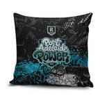 Port Adelaide Power Pillow Cover Urban Graffiti Street Art - Bold Abstract Spray Paint