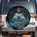 Port Adelaide Power Spare Tire Cover Urban Graffiti Street Art - Bold Abstract Spray Paint