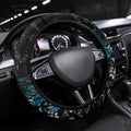 Port Adelaide Power Steering Wheel Cover Urban Graffiti Street Art - Bold Abstract Spray Paint