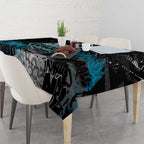 Port Adelaide Power Tablecloth Urban Graffiti Street Art - Bold Abstract Spray Paint
