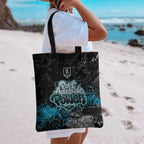 Port Adelaide Power Tote Bag Urban Graffiti Street Art - Bold Abstract Spray Paint