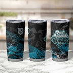Port Adelaide Power Tumbler Cup Urban Graffiti Street Art - Bold Abstract Spray Paint